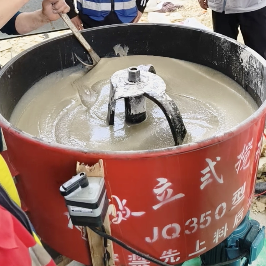 黔西汽轮机余热压缩机导热油设备底座耐高温环氧树脂灌浆料