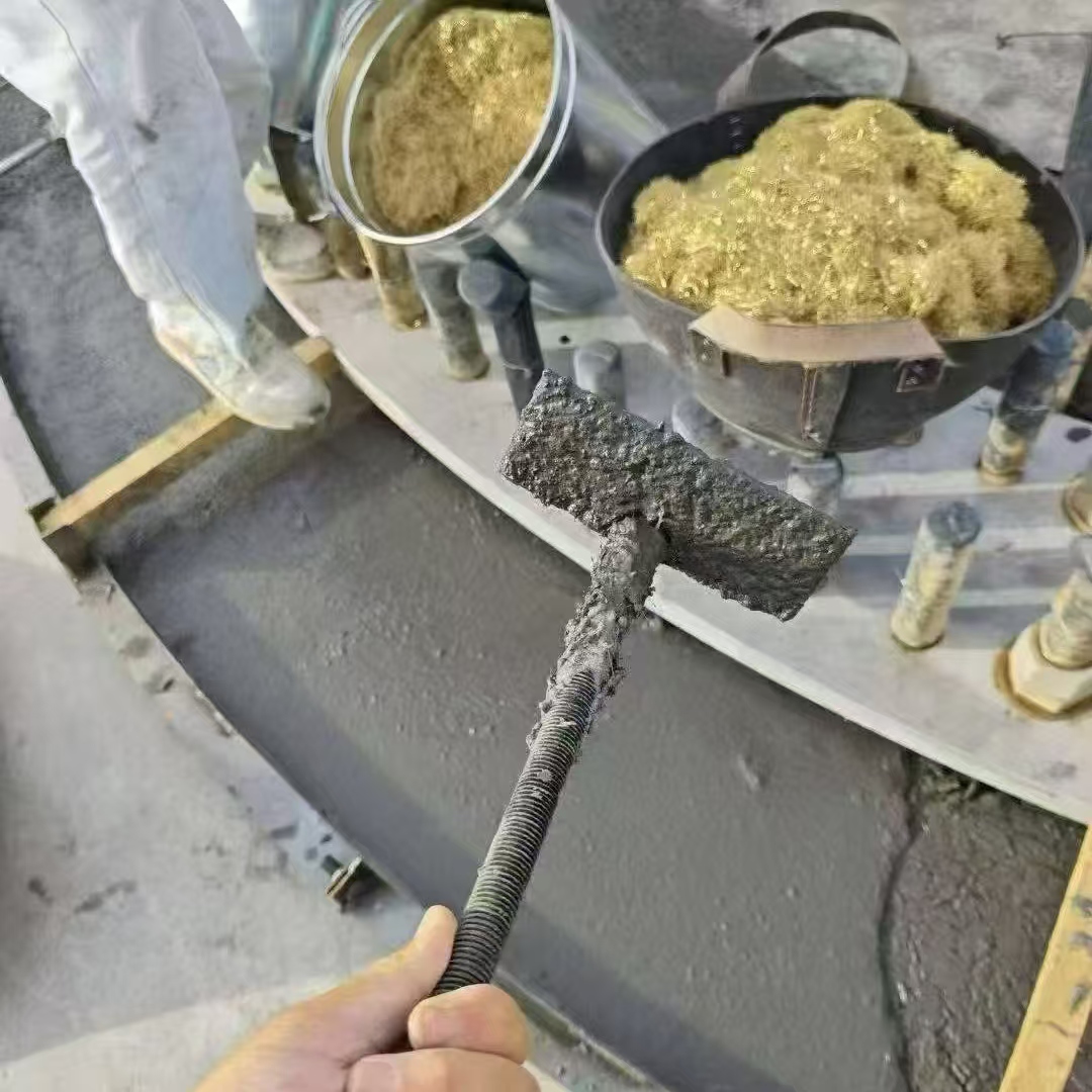 黔西C120钢纤维高强无收灌浆料 轧机压缩机汽轮机发电机锻压设备底座灌浆材料